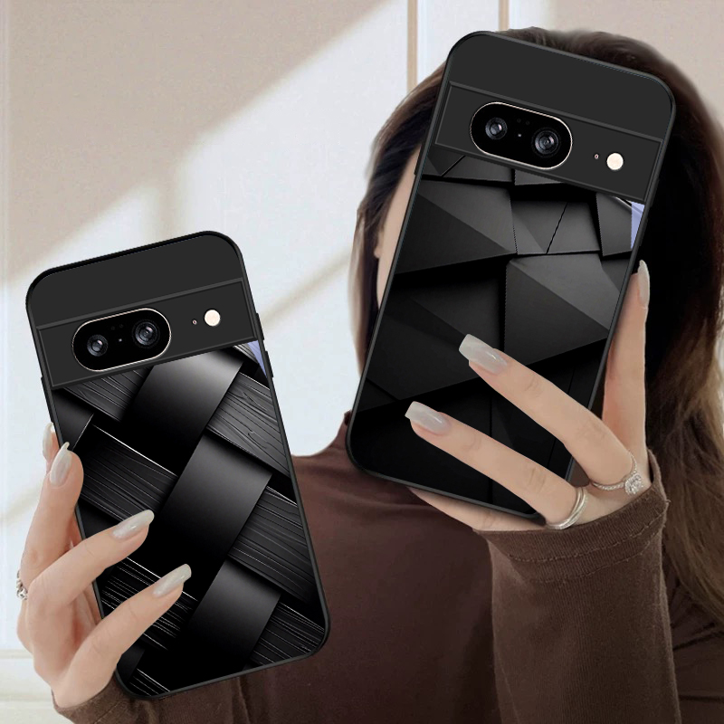 Tekstur geometris gelap Untuk  - Google Pixel 9 ulasan dan harga